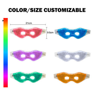 Masque pour les yeux et le visage en <span class=keywords><strong>gel</strong></span> de PVC super doux pour la peau, avec chaleur et refroidissement, soulagement de la douleur, pack de glace rafraîchissant pour l'été - Product Image 2