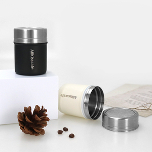 Shaker à mailles fines en acier inoxydable classique, écologique, avec logo personnalisé, pour café, thé, expresso, poivre, sel, sucre, épices - Product Image 6