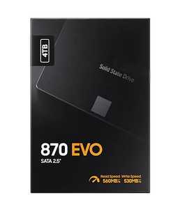 ไดรฟ์โซลิดสเตทแบบพกพาภายในขนาด 2.5 นิ้ว SATA 870 ความจุ 4TB อินเทอร์เฟซ SATA สีดำ ไดรฟ์โซลิดสเตทขนาด 2.5 นิ้ว ความจุ 4TB SA - Product Image 2