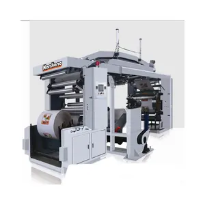WX-6 High Speed 6 Colors PP Woven/Paper Bags/Film Flexographic Printing Machine with PLC Control