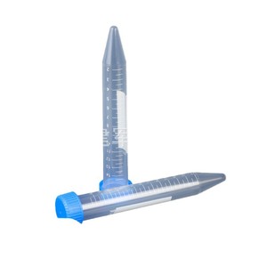 Tubos de Centrífuga Jianjun Medical de 15 ml, con Punta en Espiral, de Plástico Graduado, para Uso en Laboratorio - Product Image 1