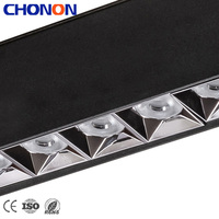 Luminaires suspendus à Led noirs pour Restaurant, boutique, bureau, école