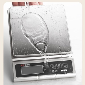 Electronic Kitchen Scale Lb 18 Stainless Steel 0.1g Precision Weighing For Baking Food USB <b>Rechargeable</b> - Product Image 3