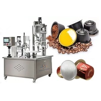 Songtsam Machine automatique d'emballage et de scellement de capsules de café Nespresso sous vide pour emballage de gobelets K