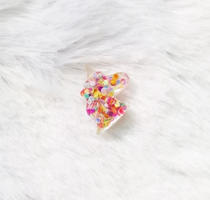 13x15mm lentejuelas transparentes caballo resina cuentas <span class=keywords><strong>pegamento</strong></span> en el vestido de novia y <span class=keywords><strong>pegamento</strong></span> de diamantes de imitación Flatback en el pendiente como decoración - Product Image 4