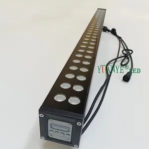 YUANYELED weiße LED-Wandwaschlampen Lichtleiste Bühnenlicht Außenwandlampen AC100-277V dmx Brücke-LED-Wandwaschlampe Licht