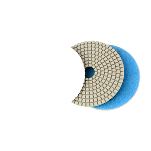 Đúng tỏa sáng 7 bước ướt <span class=keywords><strong>Granite</strong></span> Marble thạch anh với <span class=keywords><strong>4</strong></span> inch đá linh hoạt nhựa kim cương đánh bóng Pad OEM - Product Image 3