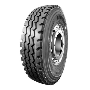 Prix des pneus chinois Hawkway TBR, pneu tubeless 11R22.5, pneu de camion, radial tout acier, garantie 3 ans - Product Image 1