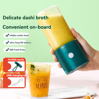 Licuadora Portátil Inalámbrica, Mini Vaso Mezclador Eléctrico, Máquina Automática para Hacer Jugos de Frutas Frescas para Uso Doméstico