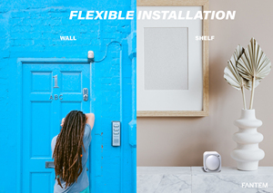 Z-Wave Plus 스마트 홈 시스템 모션 센서 조명 제어 온도를 포함한 무선 식스인원 모션 센서 감지기 - Product Image 6