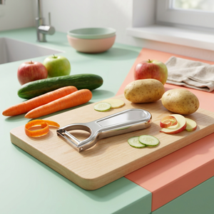 Stainless Steel Peeler Dishwasher Safe Kitchen Utensil Scraper Tool - Product Image 2