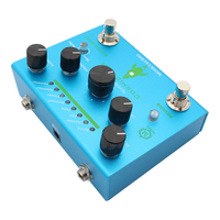 Pedal Efek Gitar Elektrik Baru Pedal Gitar Reverb Multi Cosmic Blue Penguat Buffer Berkualitas Tinggi dengan Pilihan 8 Mode DC9V