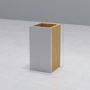Creative Fiberglass Circular Tree Pit Seat Column Seating <b>Leisure</b> <b>Bench</b> for Shopping Mall Indoor Public Areas Waiting Resting - Product Image 5