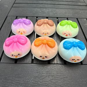 Jouet anti-stress en forme de baozi en matériau PU à récupération lente, mignon et amusant, décoration de bureau, unisexe, à partir de 14 ans - Product Image 2