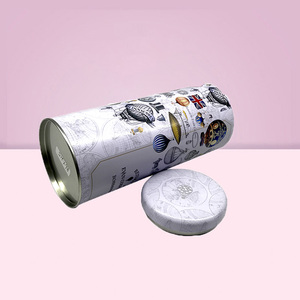 Scatole di <span class=keywords><strong>Latta</strong></span> Personalizzate 85*215mm per Confezionamento Caffè, Contenitori Rotondi per Tè con Coperchi Ermetici - Product Image 3