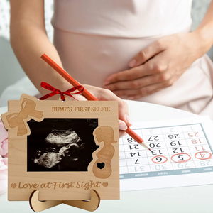 Pafu <span class=keywords><strong>mamá</strong></span> para estar embarazada regalos amor a primera vista MARCO DE ULTRASONIDO sonograma carteles de mesa de fotos - Product Image 4