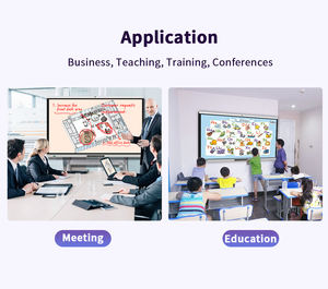 Pizarra Interactiva Todo en Uno de 86 Pulgadas y Pizarra Blanca 4K UHD Android 14 con Puertos de E/S Potentes y <span class=keywords><strong>PC</strong></span> OPS Opcional - Product Image 5