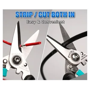Pro'skit SR-338 Mehrzweck-Rvs-Schere Cut Kabel Strip Draad Ijzer Netto Leder <span class=keywords><strong>Sterk</strong></span> Duurzaam Antislip Huishoudelijke Tool - Product Image 6