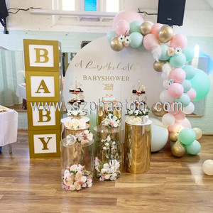Forniture per <span class=keywords><strong>feste</strong></span> per BABY Shower, blocchi per BABY Shower in acrilico per la decorazione della festa della Baby Shower Led - Product Image 2