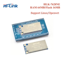 Module de routeur sans fil WiFi OpenWrt HLK-7628N MT7628, carte de test Linux pour passerelle 4G LTE avec 256 Mo, 128 Mo, 32 Mo, 7628NE, 7628NL
