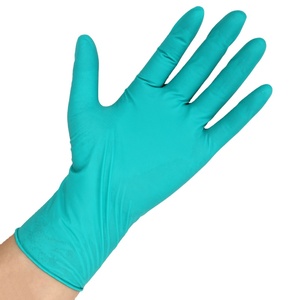 <span class=keywords><strong>Ansell</strong></span> 92-600 Gants d'examen jetables en <span class=keywords><strong>nitrile</strong></span> <span class=keywords><strong>vert</strong></span> Gants de sécurité en latex non poudrés résistants aux acides chimiques et aux alcalis pour la main - Product Image 2