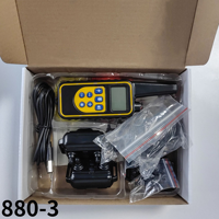 Système d'entraînement à distance pour chien 4-en-1 avec choc, vibration, son et LED, 1 télécommande, 3 colliers