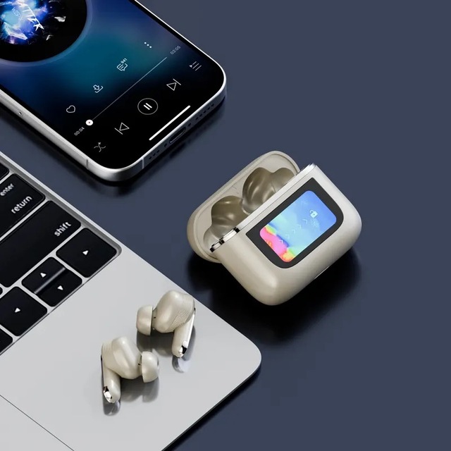 2024 Best-Selling TWS V8 Wireless Earbuds Bes Chipset New Earphones with Digital Display Battery Indicator Black White Low Price