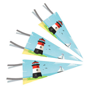 Haute qualité conception personnalisée impression par sublimation sport drapeau bannière Mini Club école fanion pour Camping décoration en gros - Product Image 3