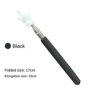 Bâton <span class=keywords><strong>télescopique</strong></span> en acier inoxydable, fouet d'enseignement pour lecture de doigts pour enfants, stylo fouet d'enseignement à la maison de l'enseignant pendant les cours - Product Image 6
