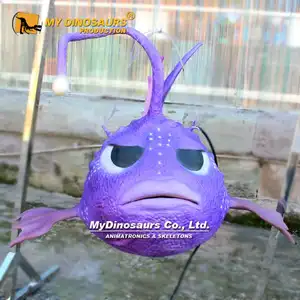 Z MY Dino Animatronic modello di pesce lanterna di simulazione animale marino a grandezza naturale