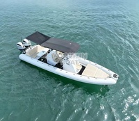Bateau semi-rigide gonflable (RIB) en aluminium à faible entretien, haute performance, SP900