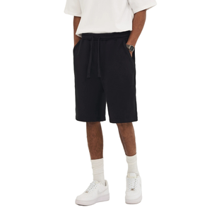 Unisex Vintage French Terry <b>Jogger</b> <b>Shorts</b> Custom Workout Quick-Dry Sweat <b>Short</b> Sun Faded 360gsm Cotton Solid Pattern - Product Image 1