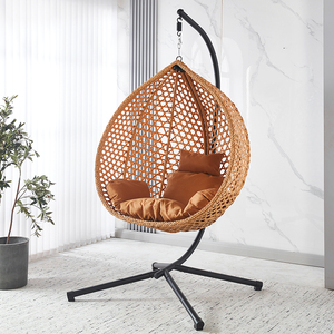 Moderno esterno interno grande piccolo <span class=keywords><strong>nido</strong></span> di Rattan cesto appeso in metallo per la casa per <span class=keywords><strong>il</strong></span> tempo libero sedia appesa per <span class=keywords><strong>il</strong></span> cortile balcone - Product Image 4