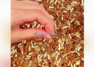 <strong>M</strong> Dual Monitoring copper columns with rolled flower security copper columns pieces - Product Image 4