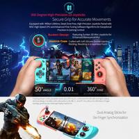 MOCUTE 062 - Controlador de Juegos Móvil con Joysticks Dobles, Gatillos con Efecto Hall, Gamepad Inalámbrico Extensible para Android, iOS y PC