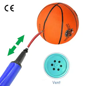 Nouvelle Mini pompe de football manuelle multifonctionnelle, ballon et boule de gymnastique, pompe à air manuelle, outil de gonflage de ballon pour fête