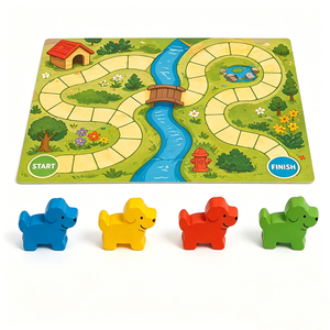 Wholesale Vietnam OEM Custom Board Game Cardboard Printed Competitive Game Mini Travel <b>Table</b> Game Manufacturer with Your Design - Product Image 3