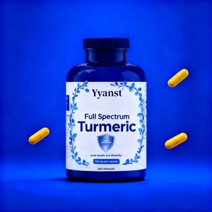 Private Label Turmeric Root Capsules Support Joint Health Support <b>Liver</b> Detox Promote Digestion Capsules - Product Image 1