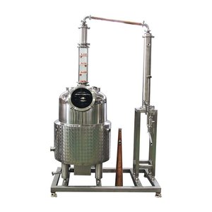 Equipo de Destilación Profesional DYE - Destilador <span class=keywords><strong>Casero</strong></span> de Cobre Rojo para Whisky y Licores Caseros - Product Image 1