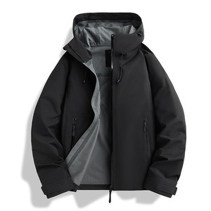 Chaqueta Cortavientos de Una Sola Capa para Hombre, Estilo Montaña, Uniformes de Trabajo, Impresión de Logotipo Personalizado - Product Image 4