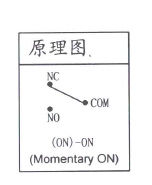 Venta al por mayor 2A 250V 6A 125V momentáneo en 3 pines botón <span class=keywords><strong>Frezeer</strong></span> interruptor de puerta - Product Image 6