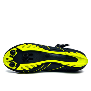Chaussures de cyclisme printemps et été pour hommes et femmes Chaussures de vélo de montagne dynamiques à semelle dure avec version <span class=keywords><strong>large</strong></span> pour le confort - Product Image 5