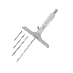 Micrometro di Profondità Meccanico ad Alta Precisione <span class=keywords><strong>0</strong></span>-25mm/<span class=keywords><strong>50mm</strong></span>, Strumento di Misurazione, Calibro di Profondità <span class=keywords><strong>0</strong></span>,01mm - Product Image 6
