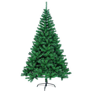 120/150/180/210cm mã hóa nhân tạo Cây giáng sinh trang trí Pre lit PVC Cây giáng sinh mini màu xanh lá cây Xmas cây - Product Image 3