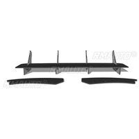 Car Rear Bumper Spoiler Lip Diffuser Modification Part For Mazda 2 Hatchback 2015-2017 Bumper Protector Cover Car Accessories