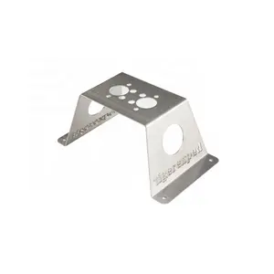 Taglio e piegatura Laser personalizzati OEM staffa di montaggio Base a forma di U in metallo alluminio da 1-3mm per riscaldatore