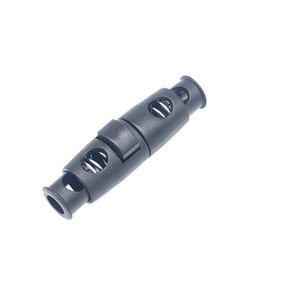 Venta al por mayor de fábrica, cuerda de doble presión, resorte de plástico, cabeza de almohada en forma de U, hebilla antideslizante ajustable, accesorios de ropa - Product Image 1