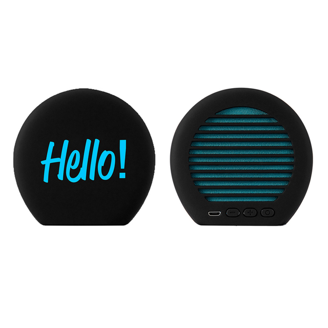 Best Selling Portable Audio Player Speaker Custom Led logo 3W Mini Fashion Style Speaker Tws Sound Wireless Bluetooth Speaker