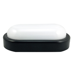 Lámpara de Techo LED Ovalada Negra Ecológica con Contribución WEEE - Product Image 1