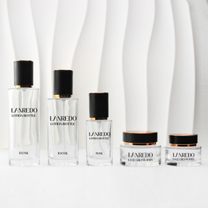 Luxury Cosmetic Vacuum Airless Bottle Jar 50ml 100ml 120ml 30g 50g <b>Black</b> Cream Bottle with Glass Airless Lotion <b>Pump</b> Bottle - Product Image 3